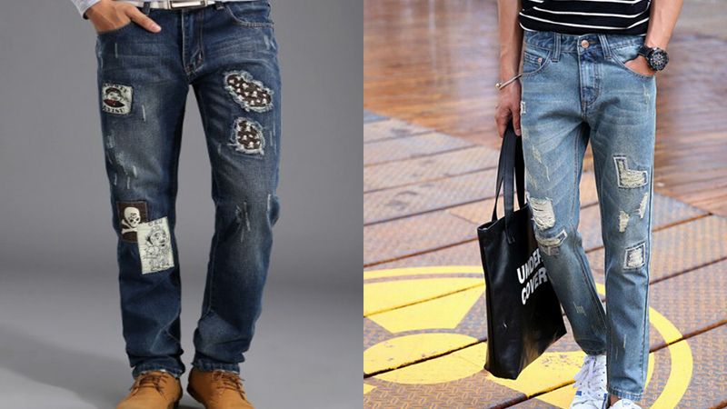 Model Jeans Pria Terbaru - Patch Jeans